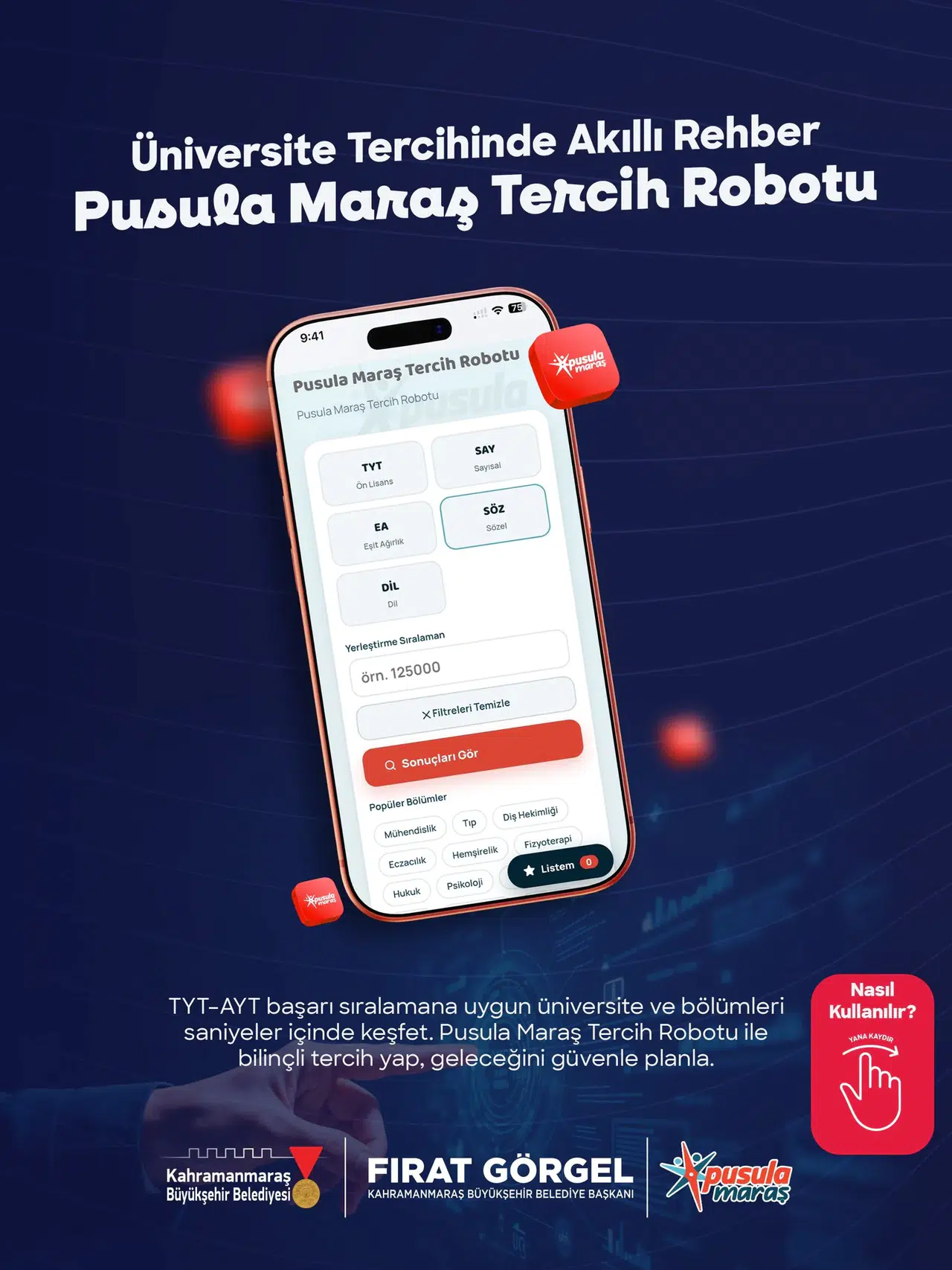 Tercih Döneminde Büyük Kolaylık! Büyükşehir Yeni Sistemi Hizmete Açtı