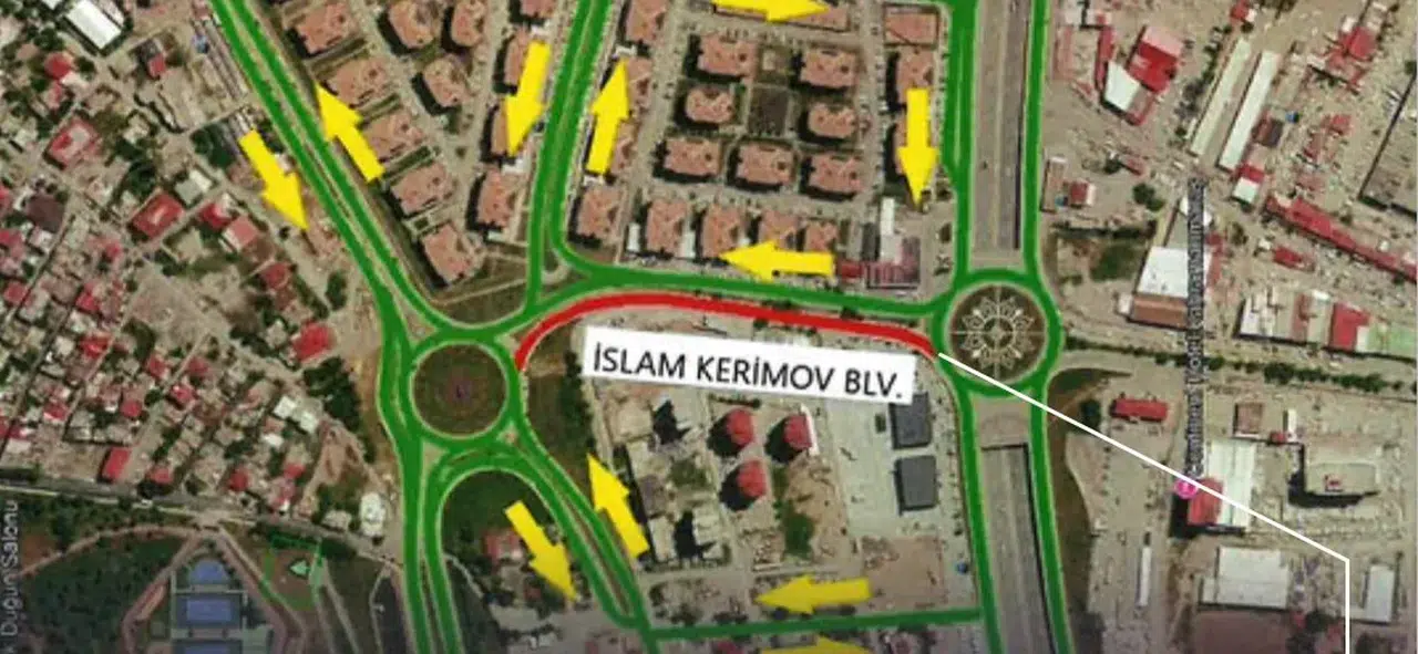 Kahramanmaraşlı Sürücüler Dikkat: İslam Kerimov Bulvarı 27 Temmuz'a Kadar Trafiğe Kapalı