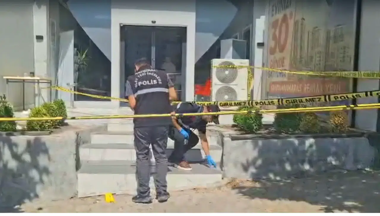 Kahramanmaraş'ta Emlak Ofisine Silahlı Saldırı: 1 Yaralı