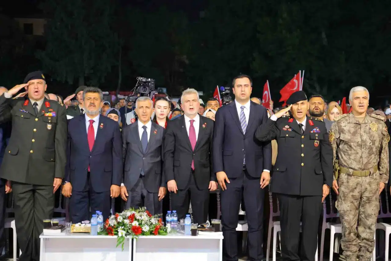 Kahramanmaraş'ta 15 Temmuz Ruhu Meydanlara Taştı