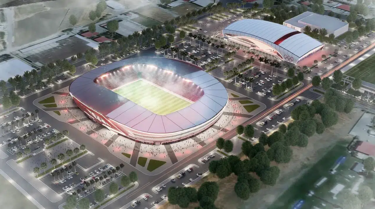 17.500 Kişilik Stadyumu'nda Çalışmalar Hızla Sürüyor