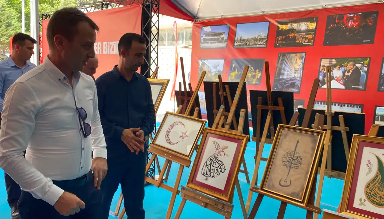 15 Temmuz Sergisi Milli İrade Meydanı'nda Açıldı