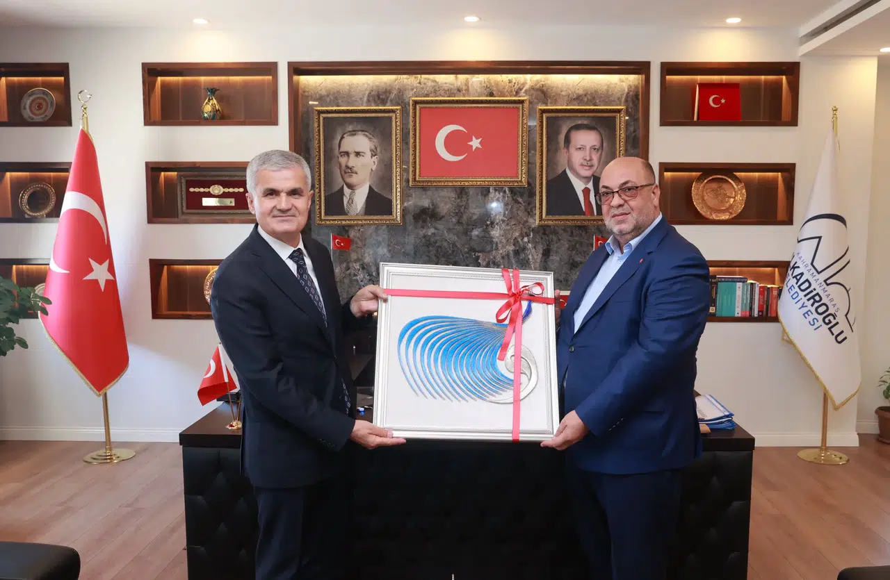 İl Millî Eğitim Müdürü Turan Akpınar'dan Dulkadiroğlu Belediyesine İade-i Ziyaret