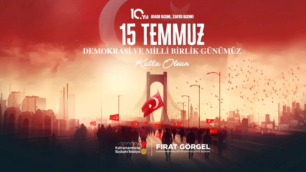 Başkan Görgel’den 15 Temmuz’un 10’uncu Yılında Birlik ve Beraberlik Mesajı