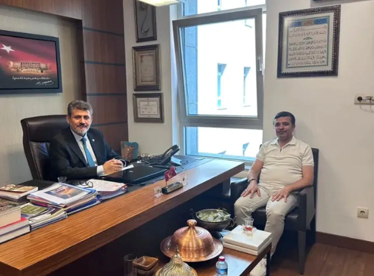 AK Parti Kahramanmaraş Milletvekili Debgici, Alpaslan Altındaş’ı Ağırladı