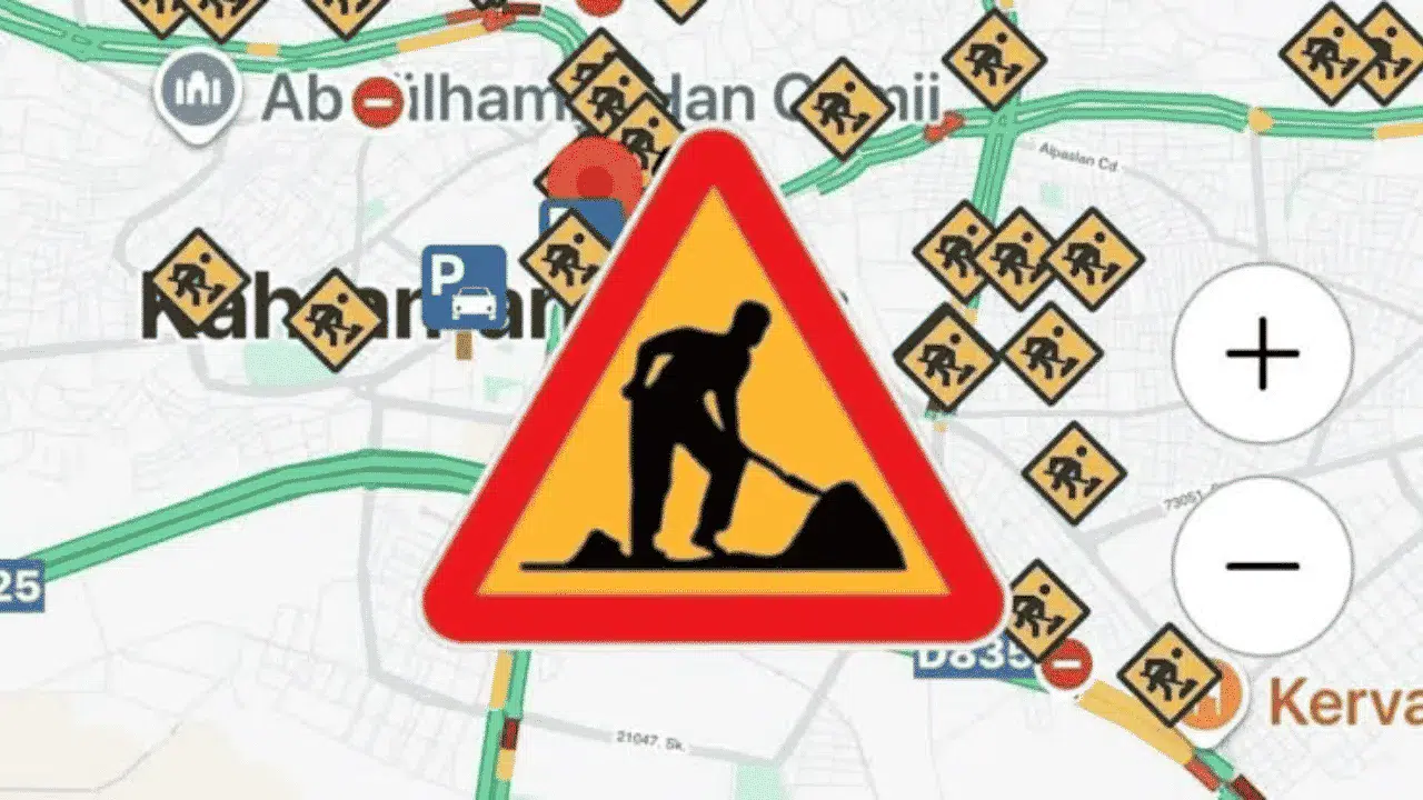 Kahramanmaraş’ta 10 Caddede Yol Çalışması
