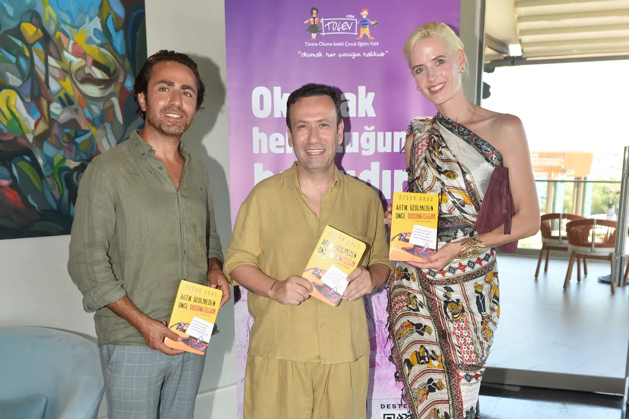 Özgür Aras'ın çok konuşulan kitabı yeni baskısını Titanic Luxury Collection Bodrum'da kutladı