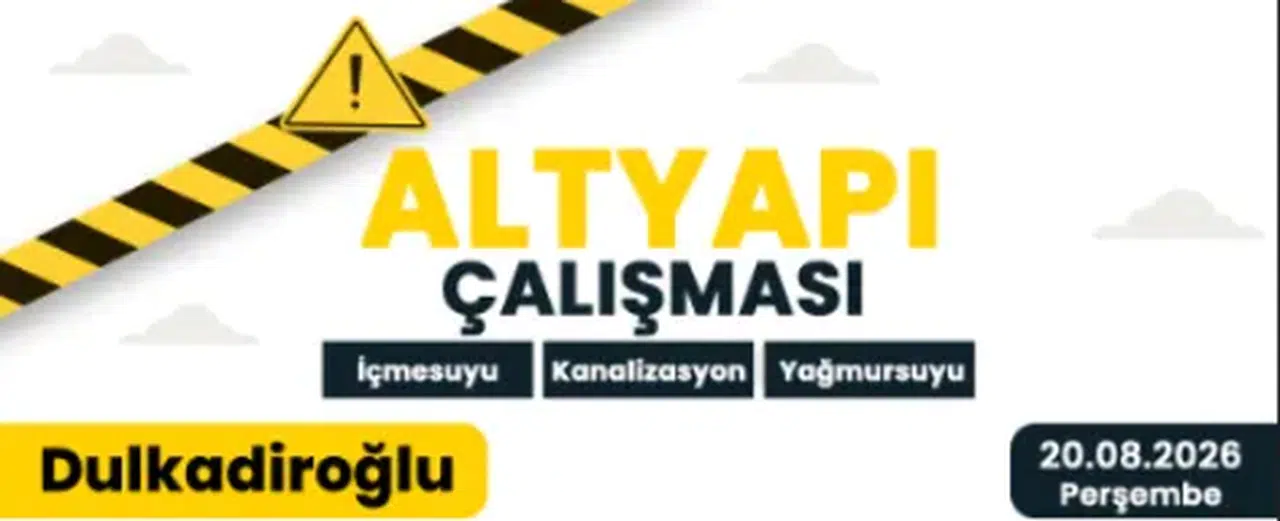 Dulkadiroğlu’nda 14 noktada altyapı çalışması