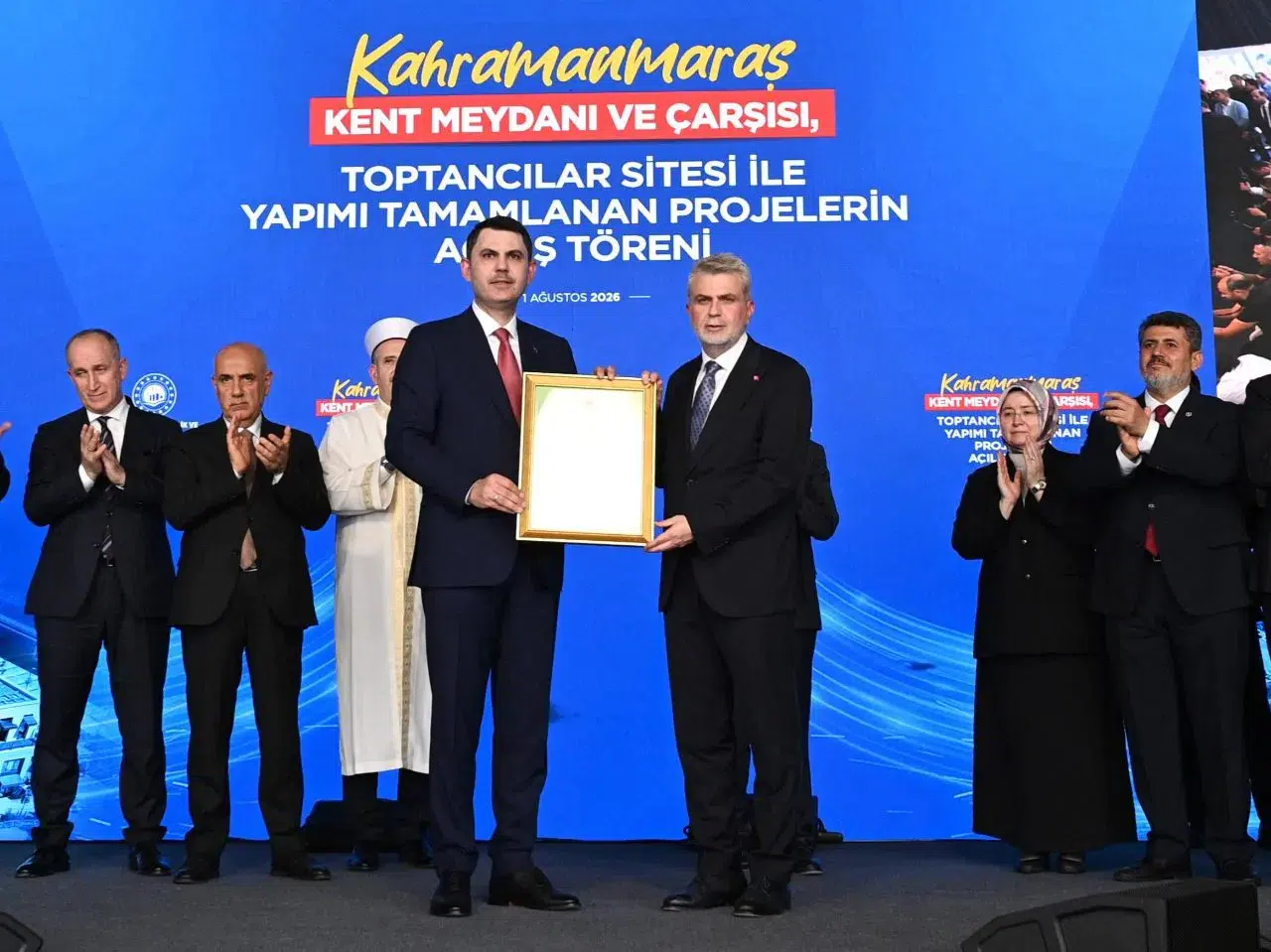 Kahramanmaraş'ta Türkiye'nin ilk Yeşil Ruhsatı'nın sahibi Karbon Yutak Alanı açıldı