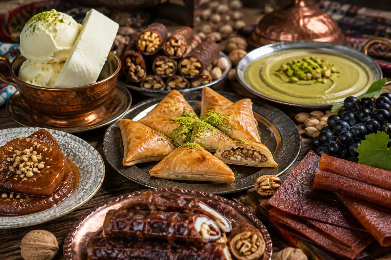 Sadece Dondurma mı Sanıyorsunuz? İşte Kahramanmaraş’ın Birbirinden Güzel Tatlıları