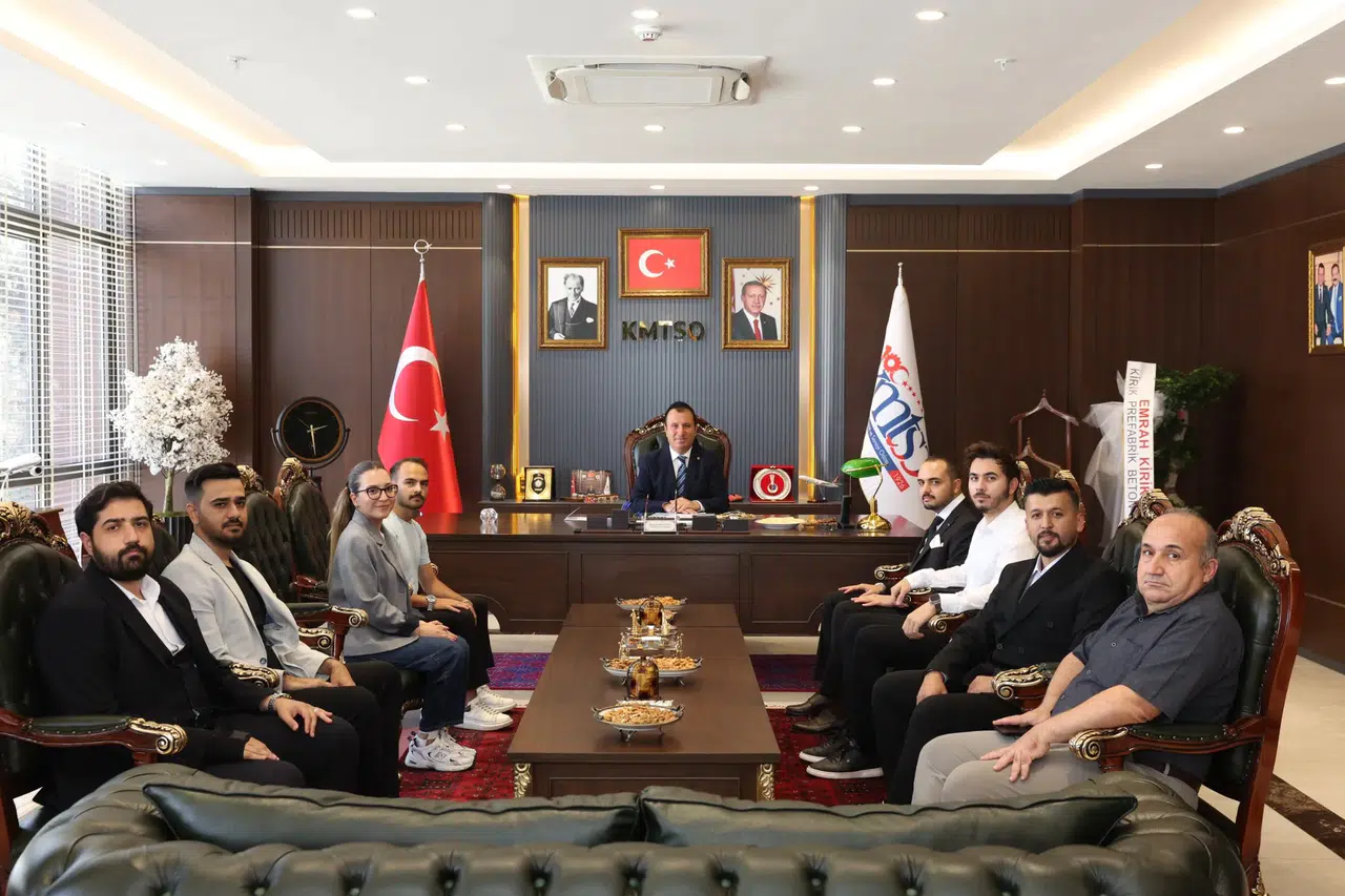 KMTSO Başkanı Buluntu Genç MÜSİAD Heyetiyle Buluştu