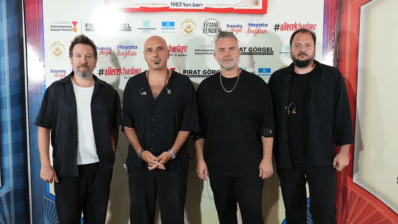 Gripin, Kahramanmaraş'ta Unutulmaz Bir Konserle Müzikseverleri Coşturdu