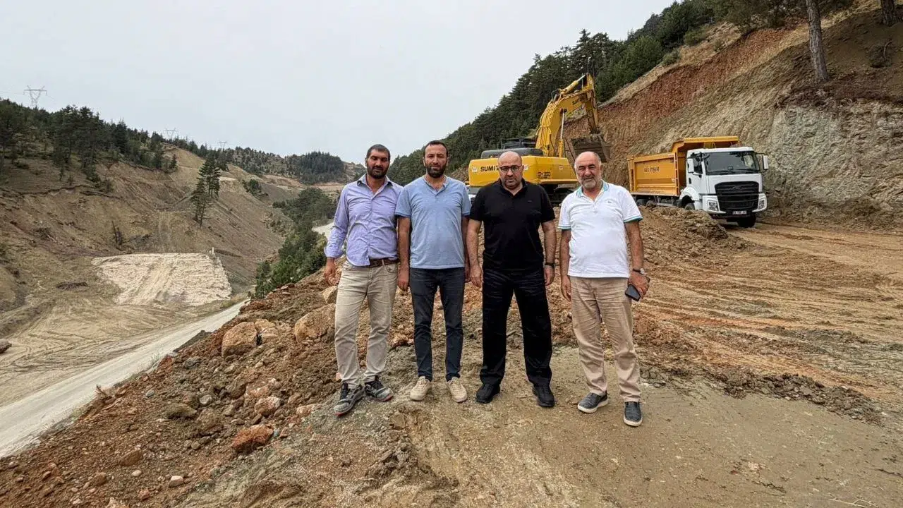 Göksun–Andırın Yolunda Çalışmalar Sürüyor