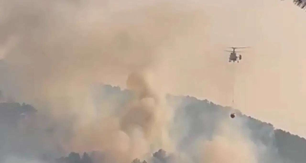 Bolu Göynük’te Orman Yangını: 3 Helikopter Sevk Edildi
