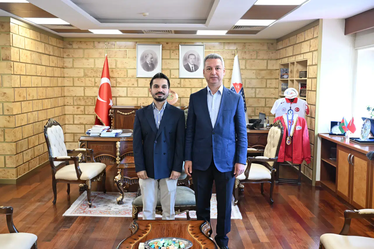 Mehmet Han Çolak’tan KSÜ Rektörüne Ziyaret