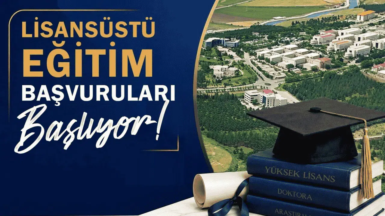 KSÜ’de Lisansüstü Eğitim Başvuruları Başlıyor