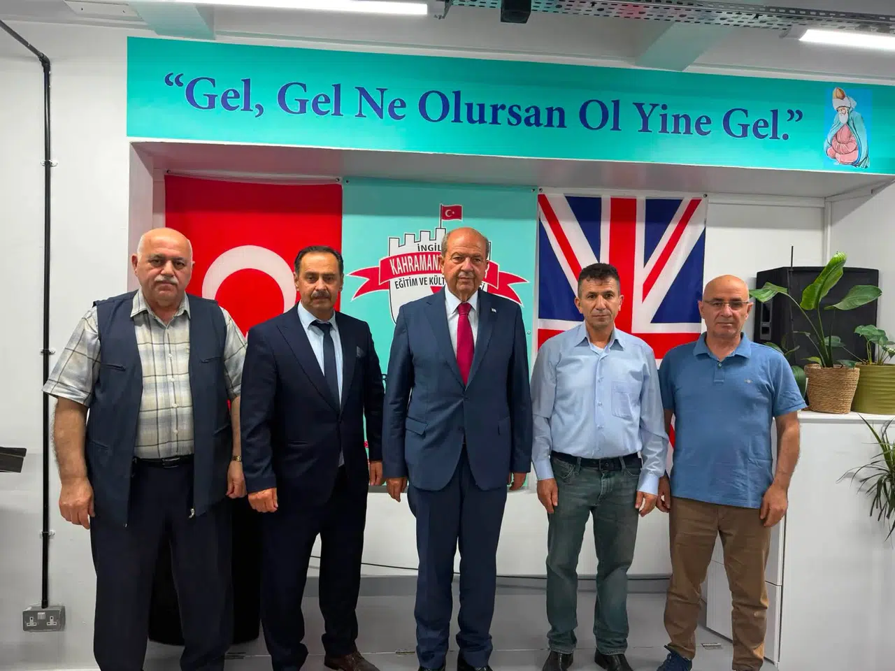 Ersin Tatar’dan İngiltere’deki Kahramanmaraşlılara Ziyaret