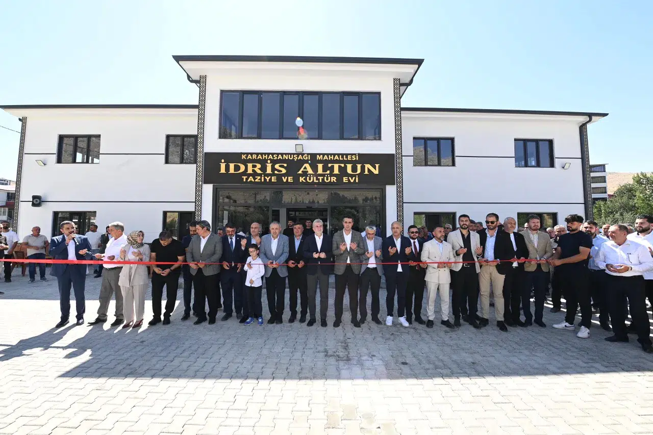 Elbistan'da İdris Altun Taziye ve Kültür Evi'nin açılışı yapıldı!