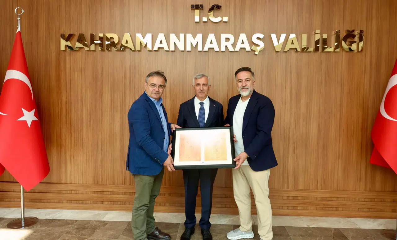 Vali Ünlüer, TürkMedya Heyetini Ağırladı