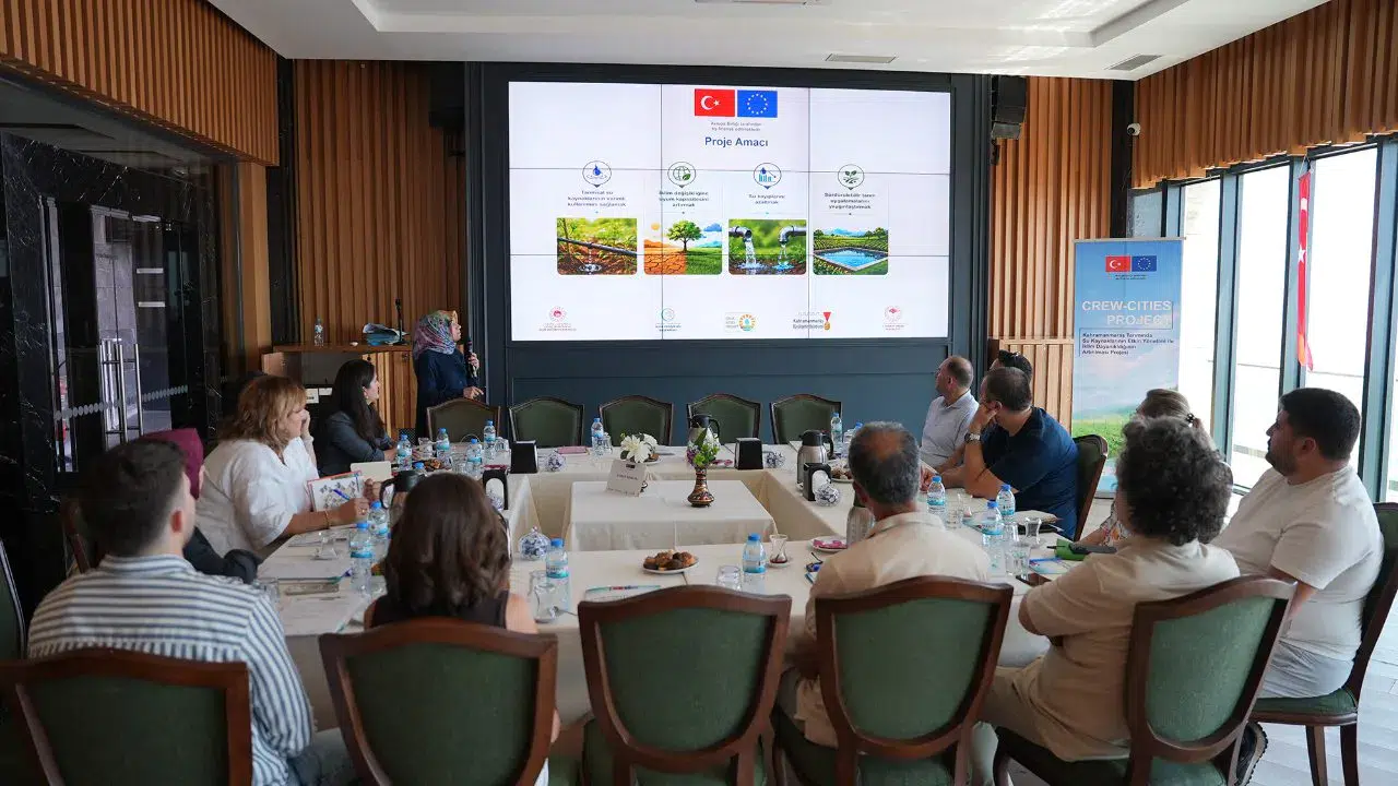 Kahramanmaraş'ta İklim Dayanıklılığı için Su Yönetimi Toplantısı