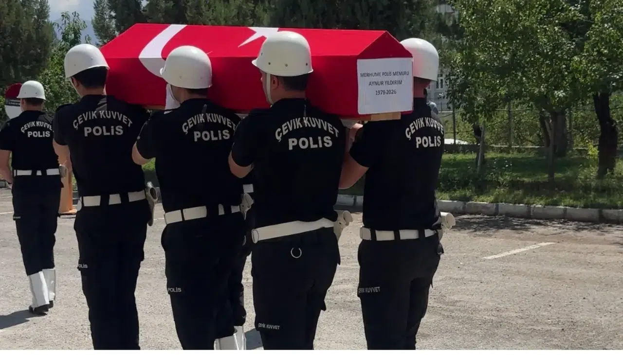 Göksun’da Polis Memuru Aynur Yıldırım’a Veda
