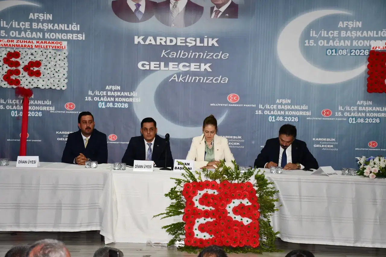 MHP’nin Afşin ve Ekinözü İlçe Başkanları Seçildi