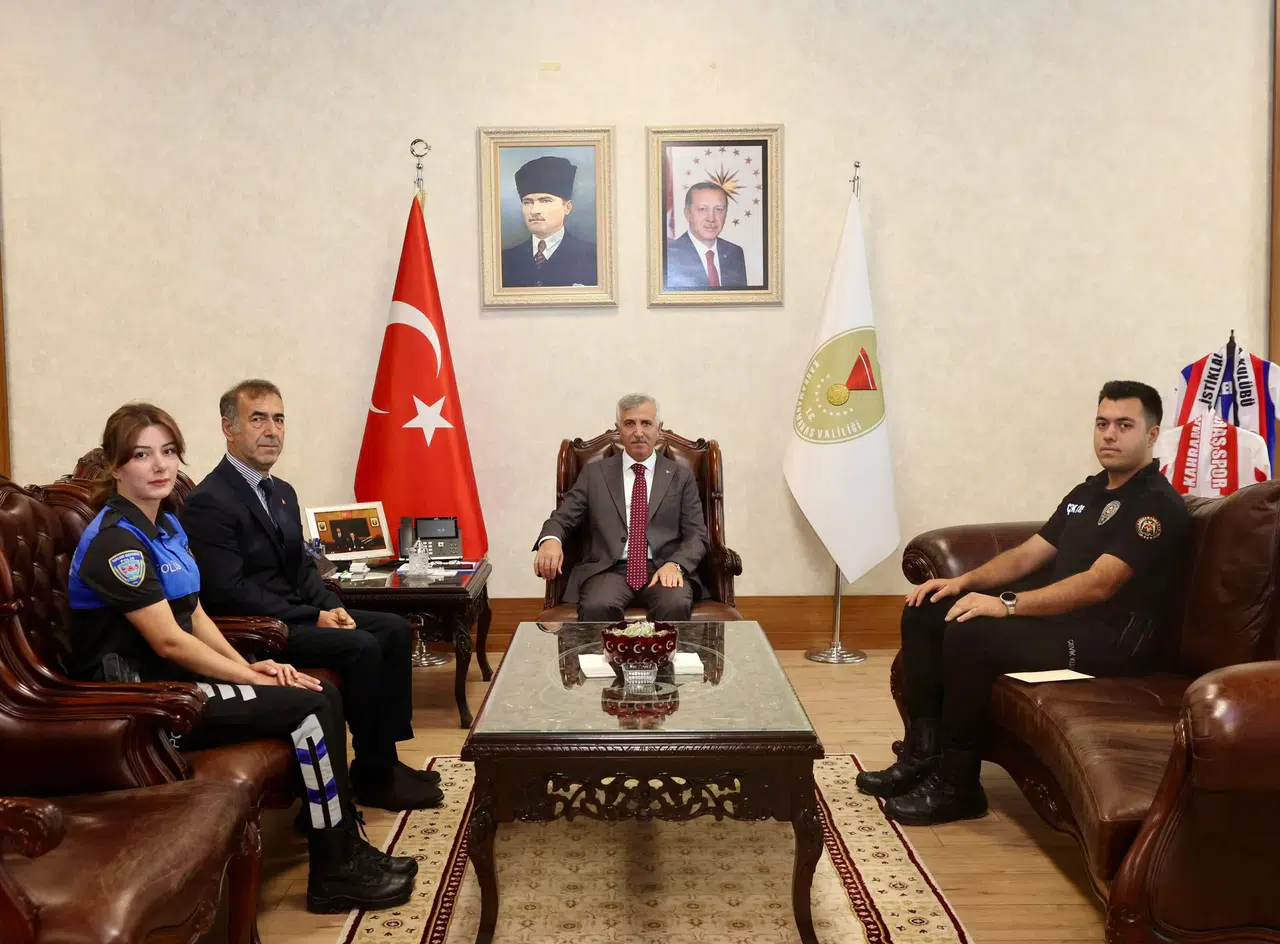 Kahramanmaraş Valiliğinde Ziyaret Trafiği