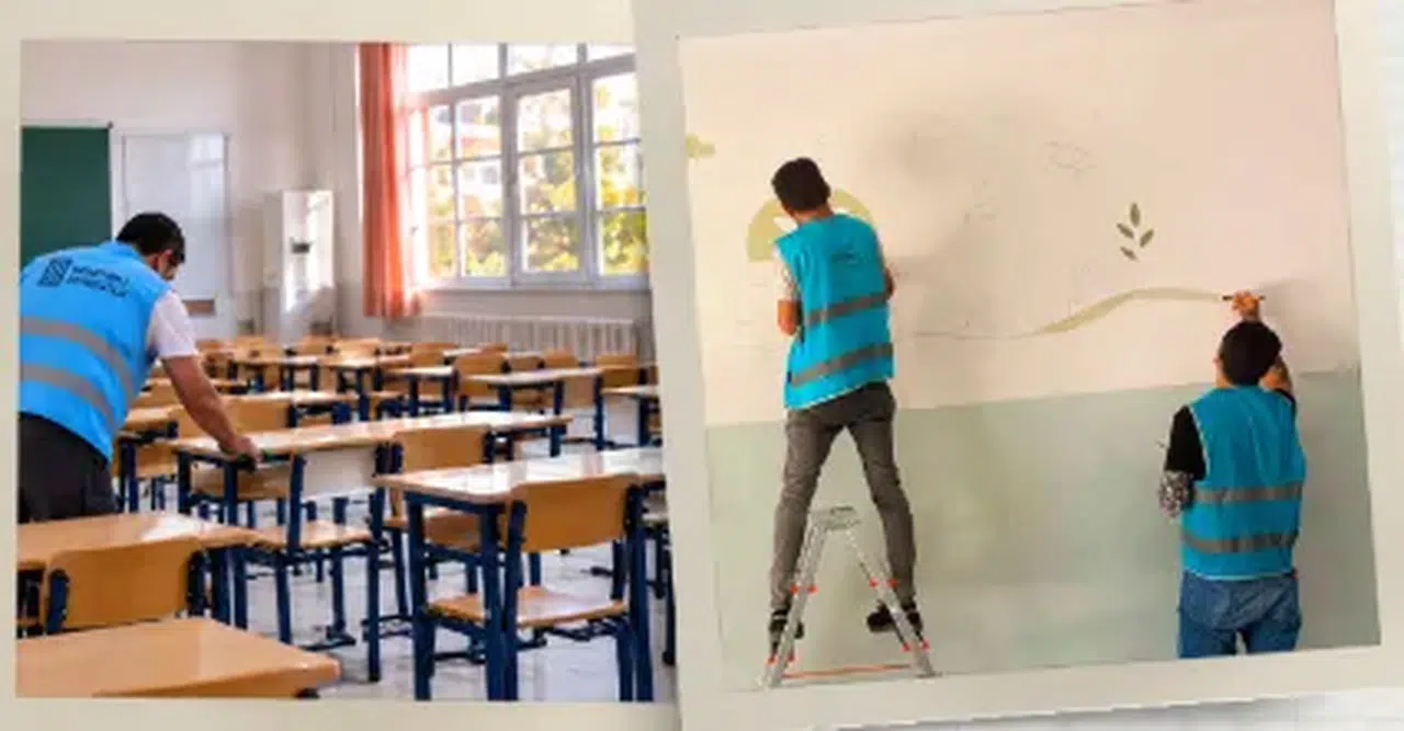 Denetimli Serbestlik Yükümlüleri 2 Bin 779 Okulu Yeniledi