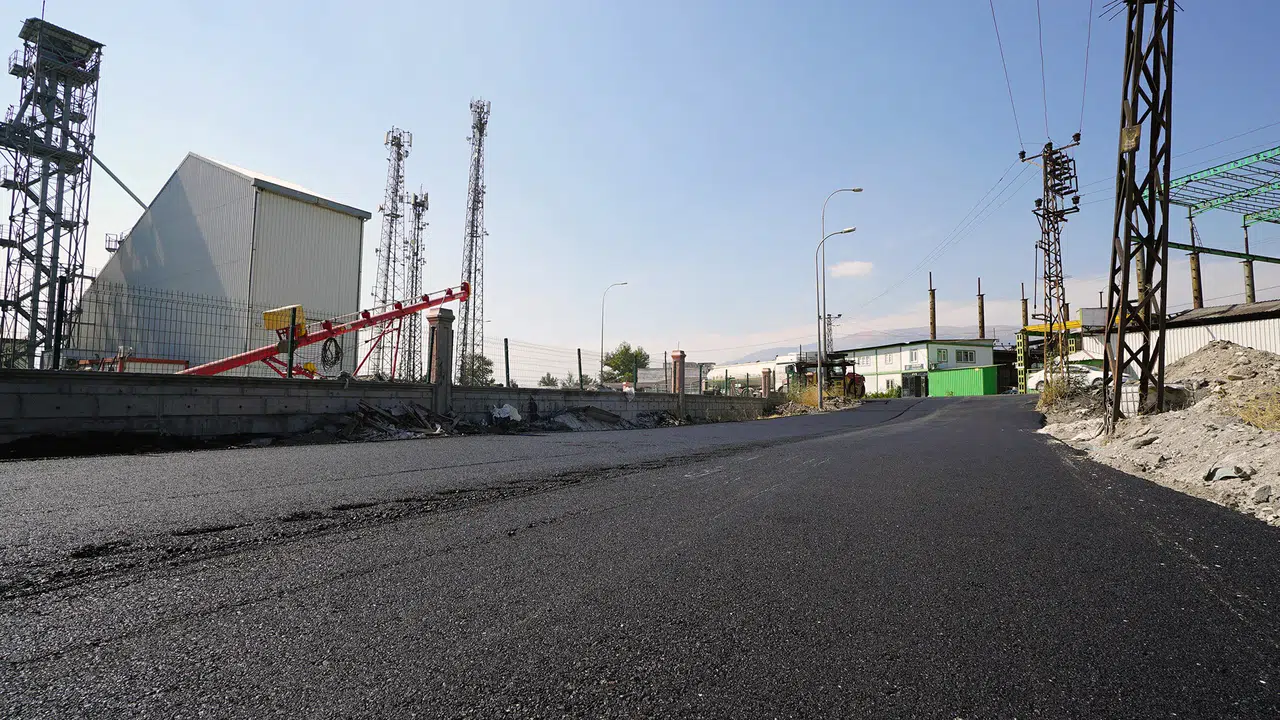 Genç Osman’da Yol Çalışmaları Tamamlanıyor