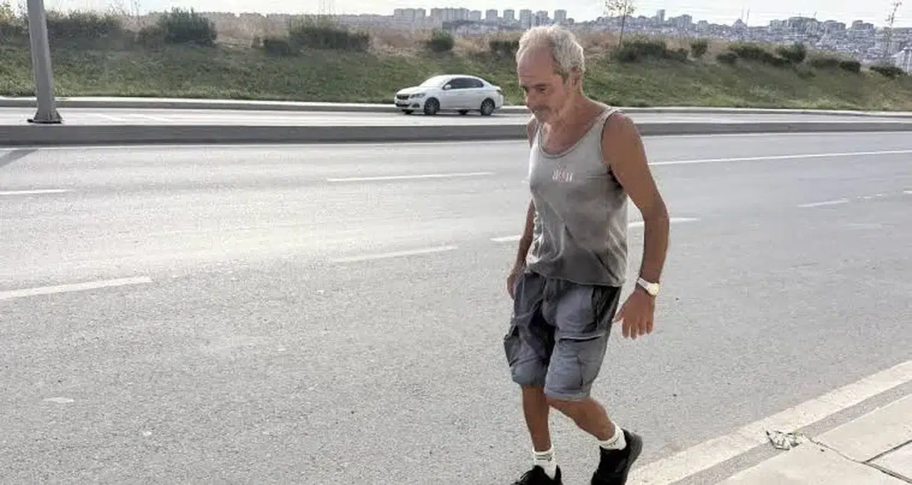 Tansiyon İlacına Kızan Yerli "Forrest Gump" 6 Yıldır Yürüyor