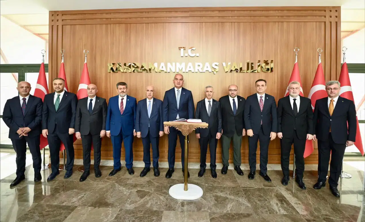 Bakan Ersoy Kahramanmaraş Valiliğini Ziyaret Etti