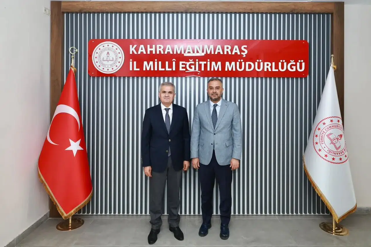 Başkan Toptaş'tan İl Milli Eğitim Müdürü Akpınar’a Ziyaret
