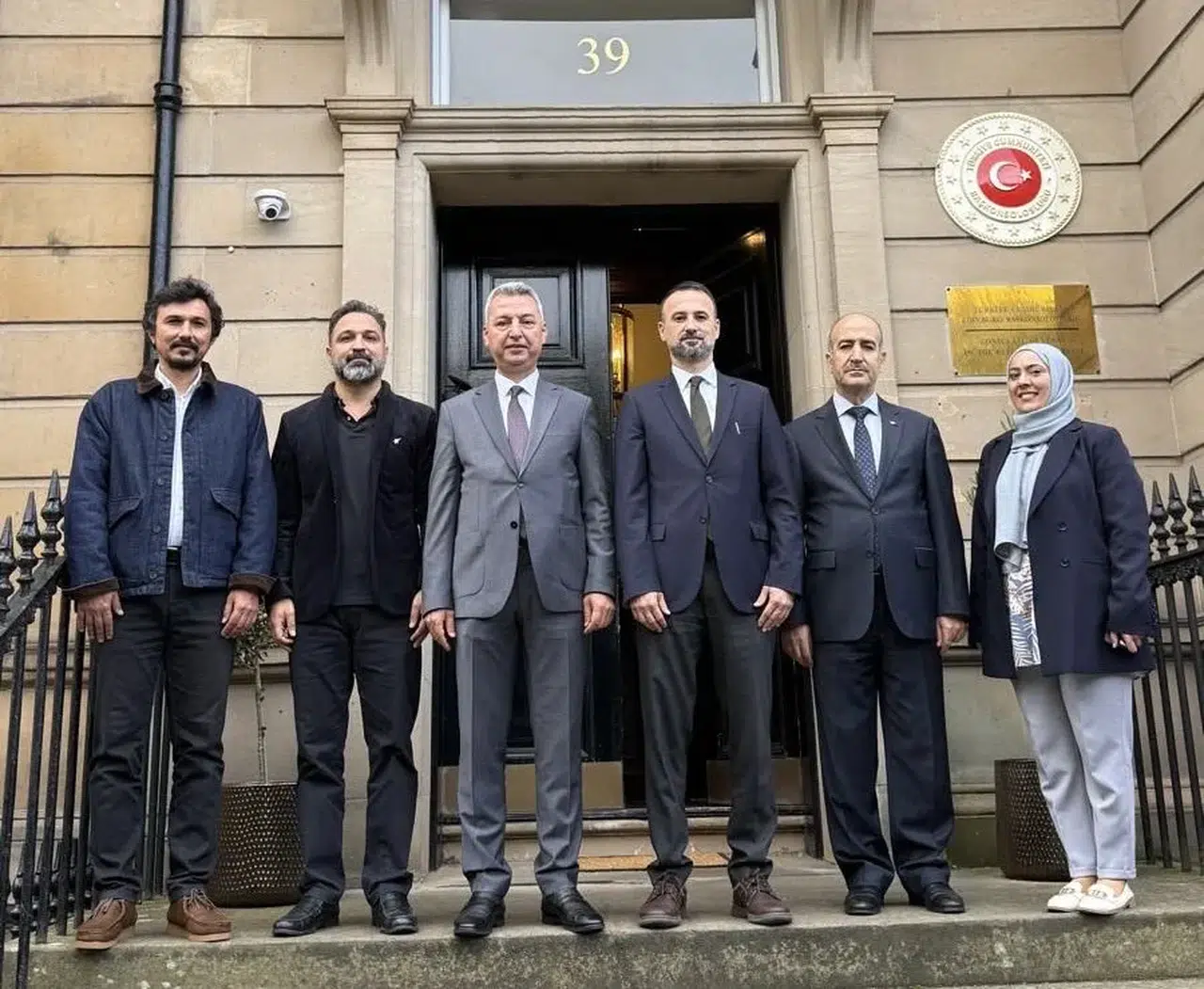 Rektör Okumuş’tan Edinburgh Eğitim Ataşesi Onur Ak’a Ziyaret