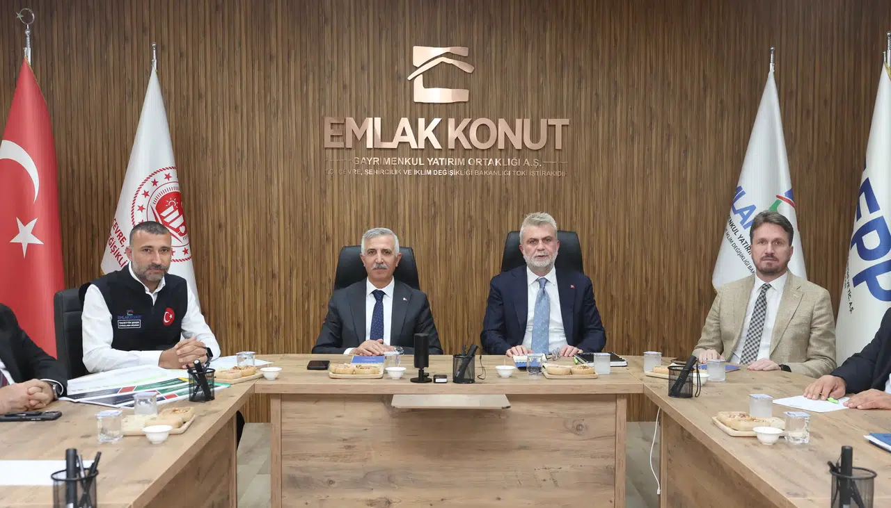 Ünlüer ve Görgel’den Emlak Konut Yönetim Ofisi’ne Ziyaret