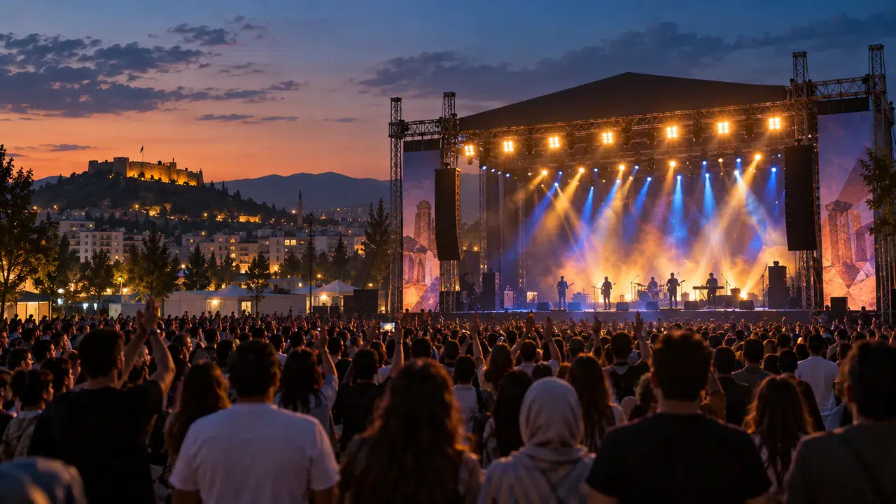 Kahramanmaraş Kültür Yolu Festivali Konser Takvimi