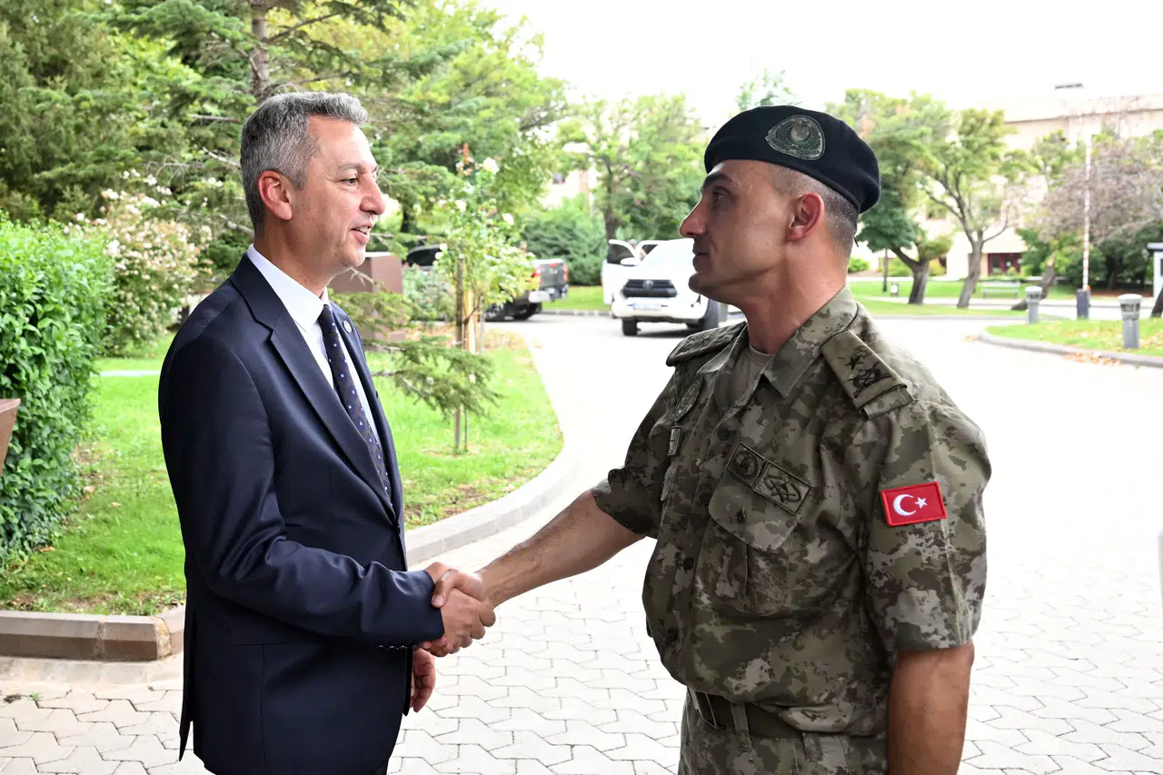 Garnizon Komutanı Hakan Kan’dan KSÜ’ye ziyaret