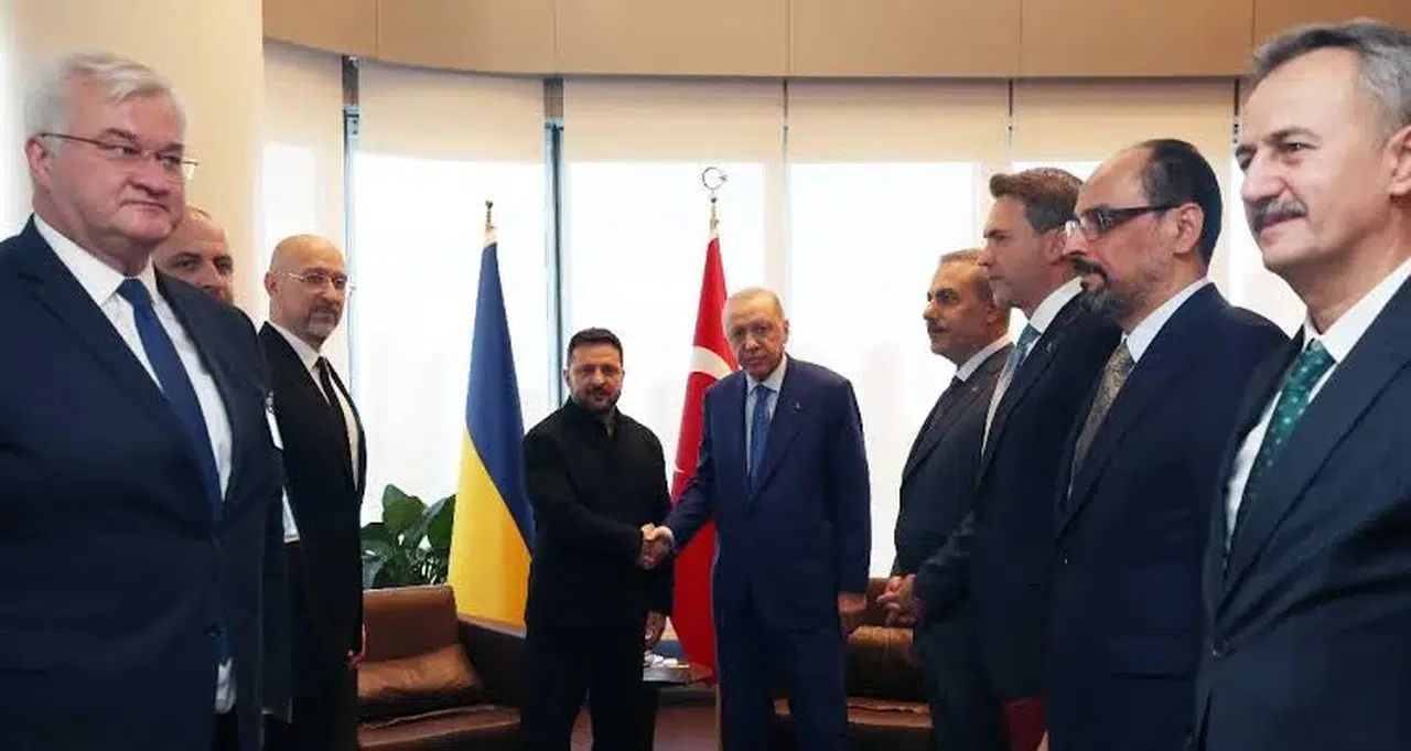 Erdoğan ile Zelenskiy New York’ta Türkevi’nde Görüştü