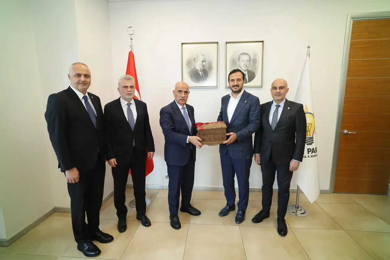AK Parti Kahramanmaraş Heyetinden Abdullah Özdemir’e Ziyaret