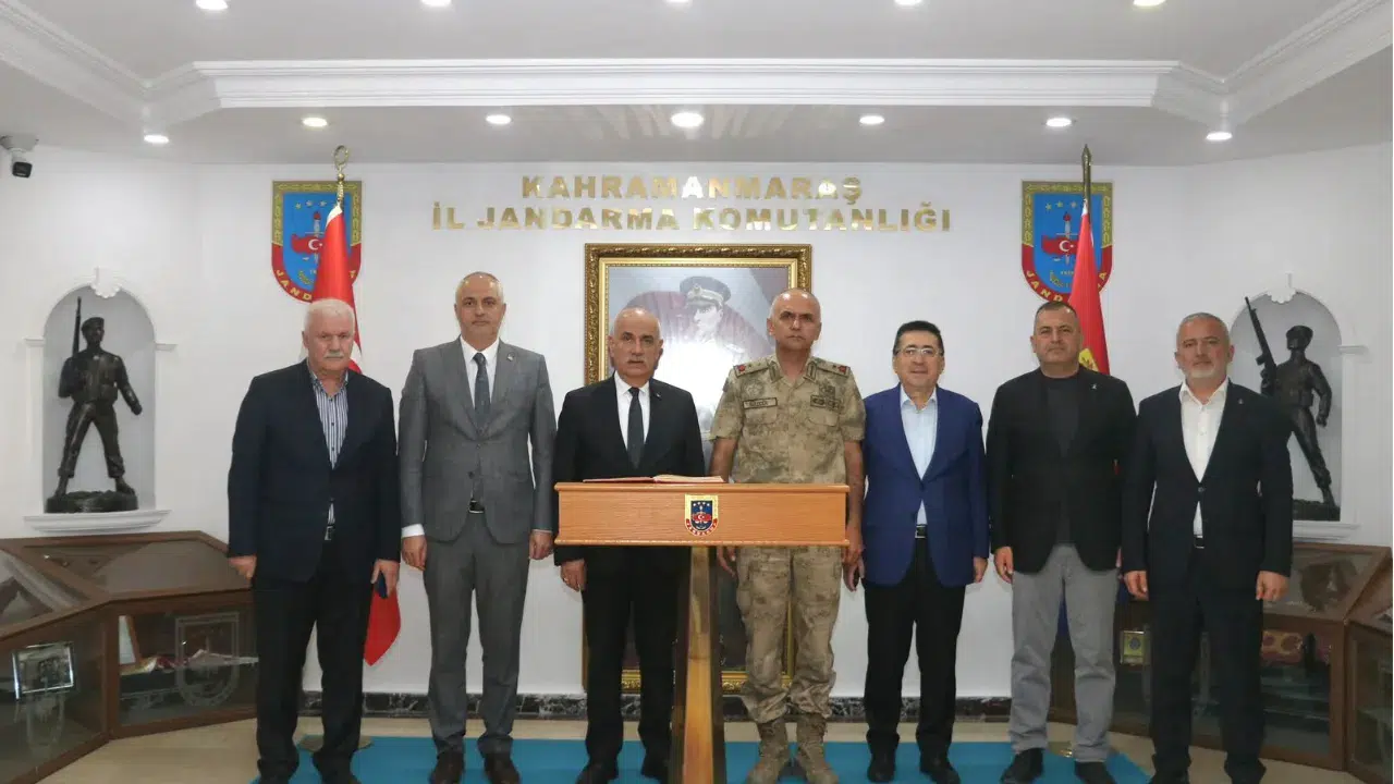 Vahit Kirişci’den Tuğgeneral Sadık Gülecen’e ziyaret