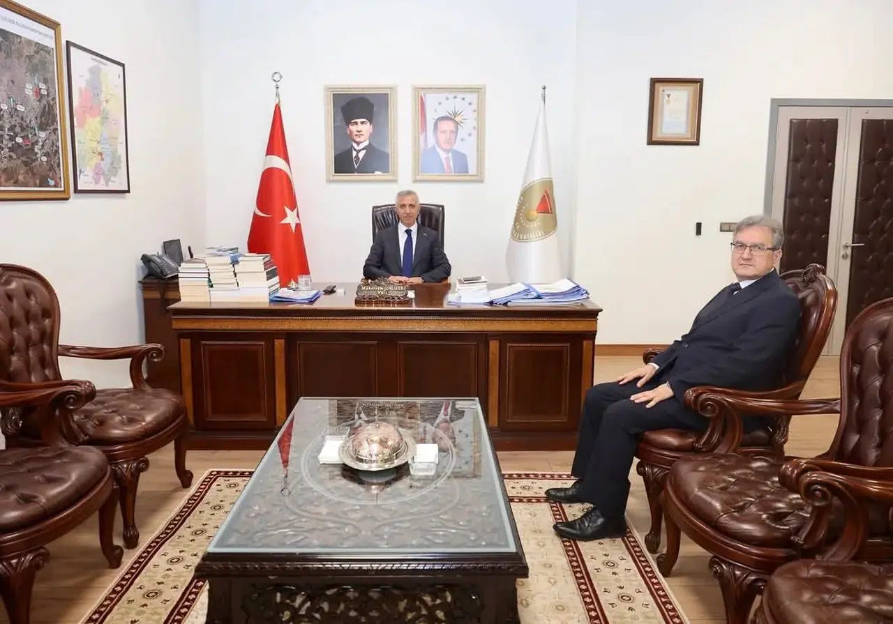 Mehmet Fetih Yanardağ’dan Vali Ünlüer’e ziyaret