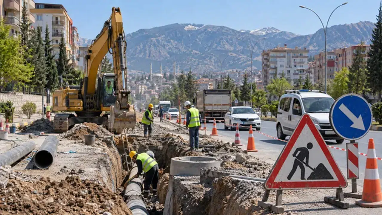 Dulkadiroğlu’nda 15 Noktada Yol Çalışması