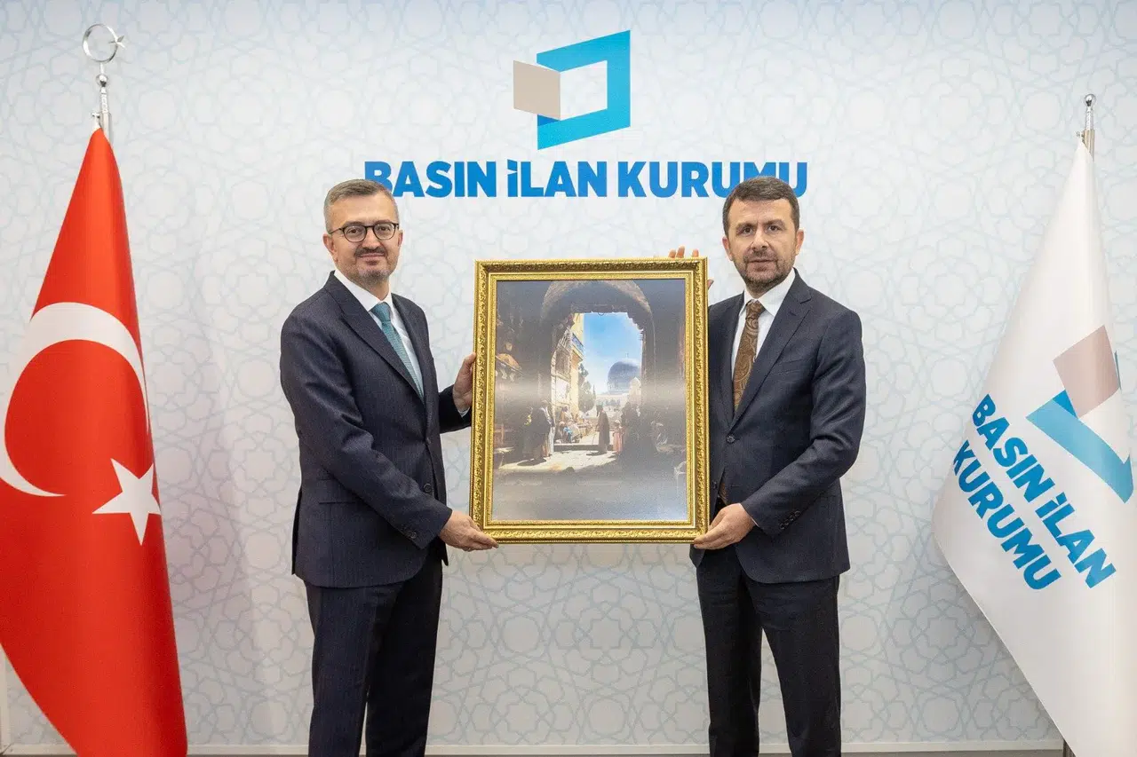 İletişim Başkanı Duran’dan Basın İlan Kurumu’na Ziyaret