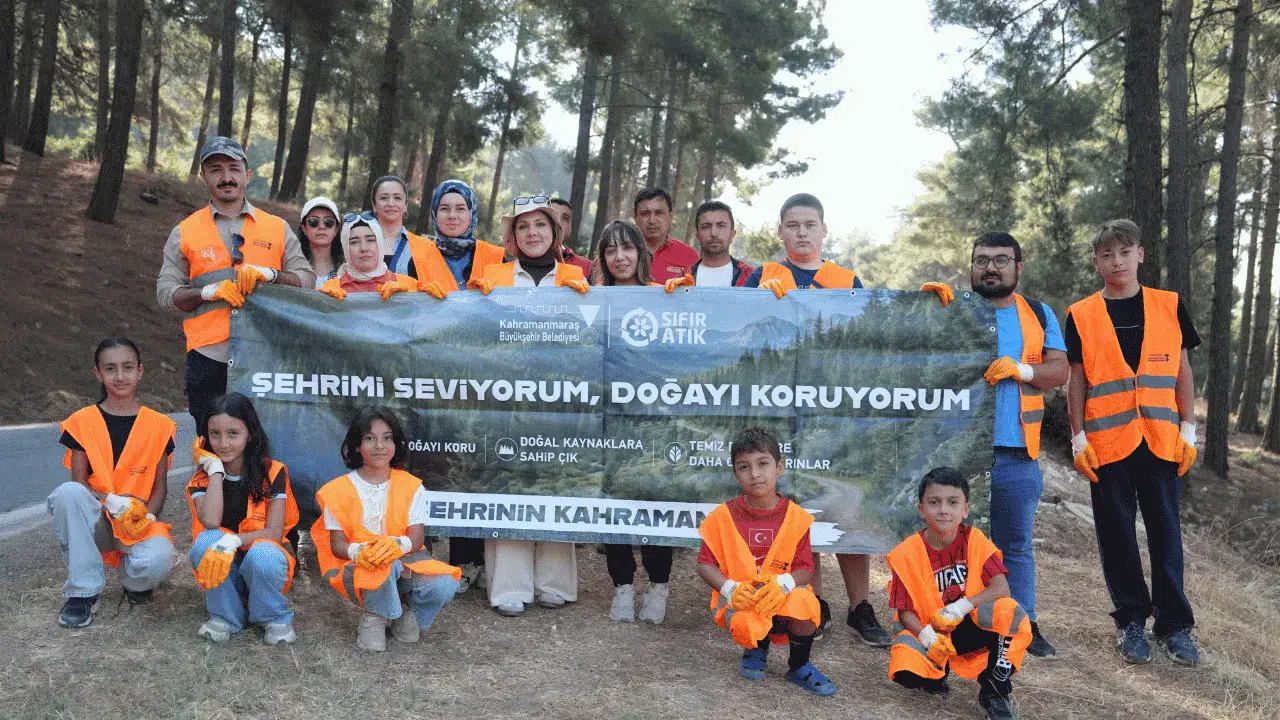 Kahramanmaraş’ta Gönüllüler Doğa İçin Buluştu