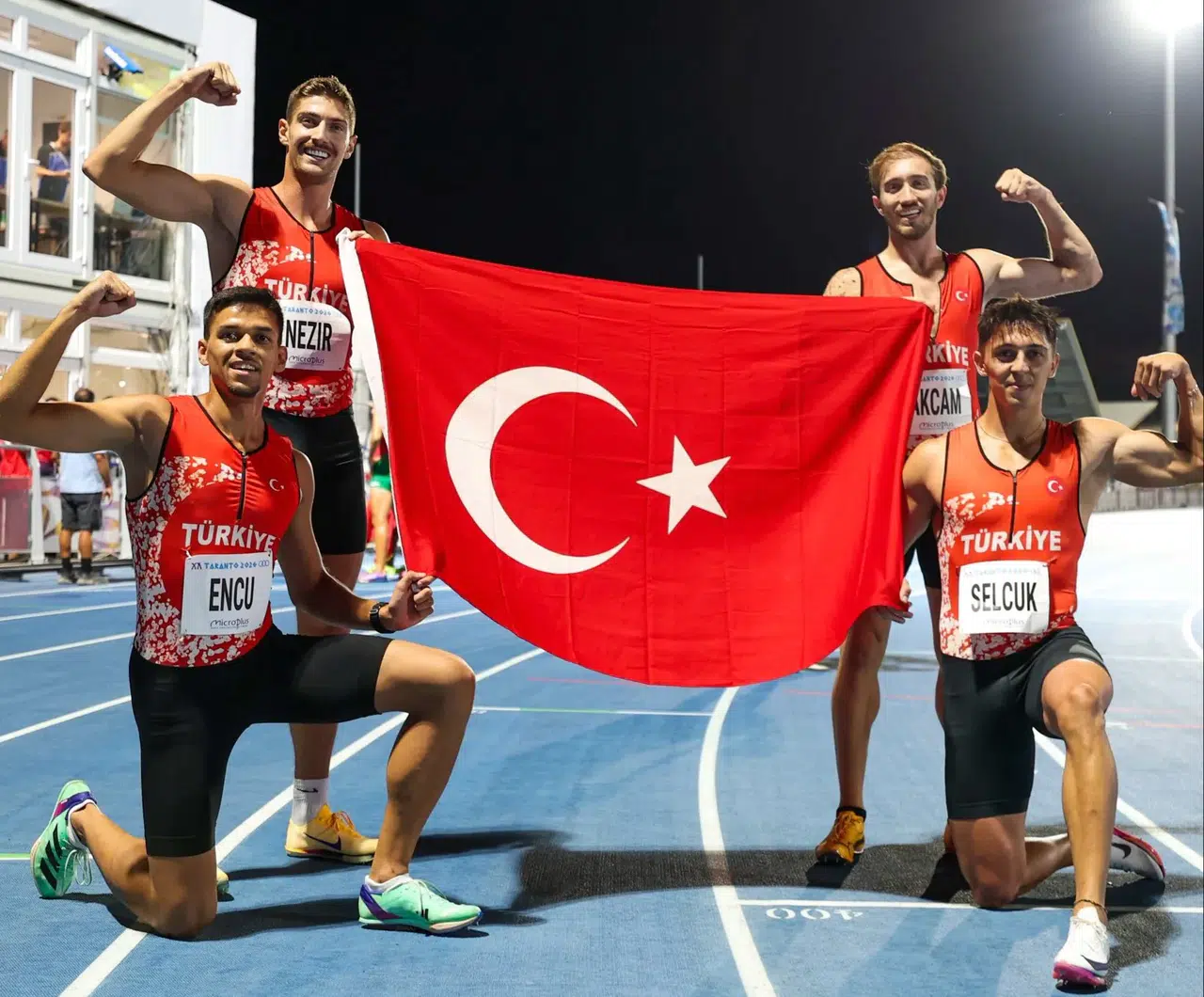 Milliler 4x400 Metrede Akdeniz Şampiyonu