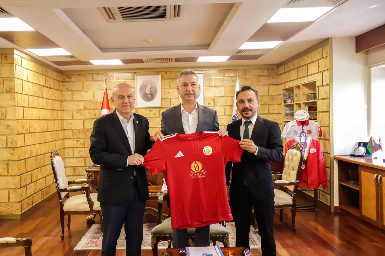 Onikişubatspor ve ASKF’den Rektör Okumuş’a Ziyaret