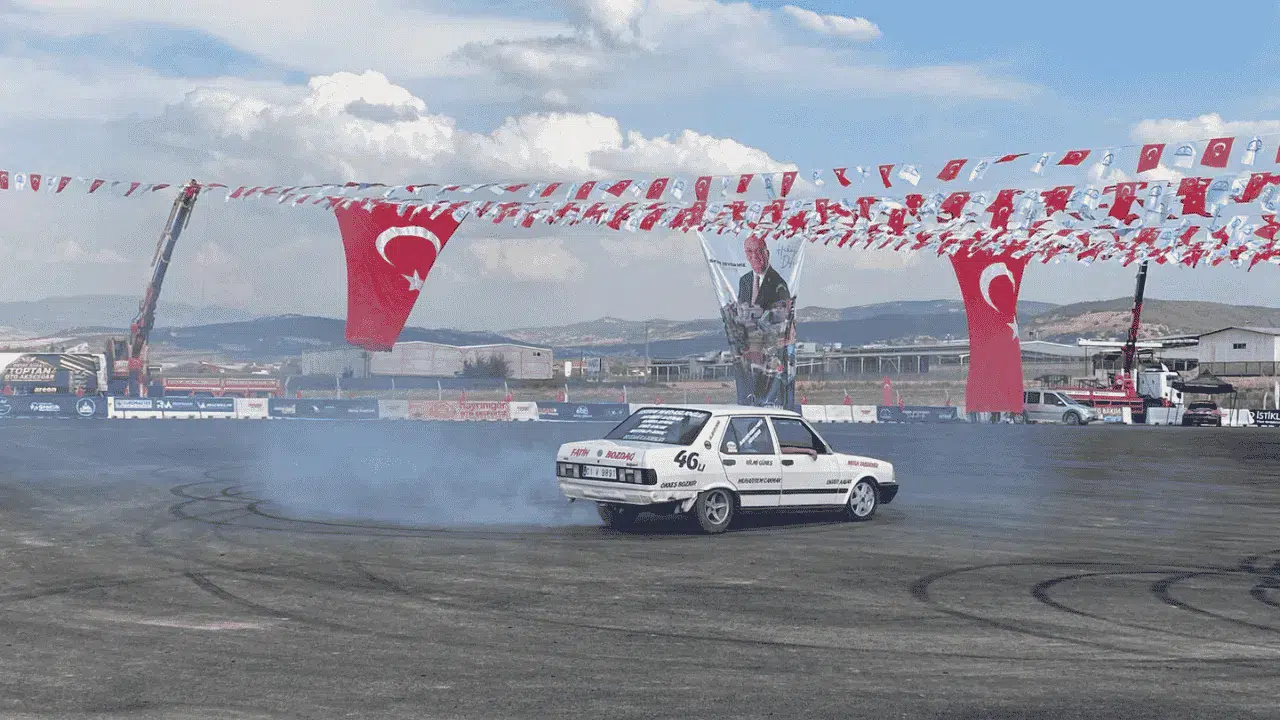 Kahramanmaraş’ta Drift Heyecanı Dulkadiroğlu’nda Başladı