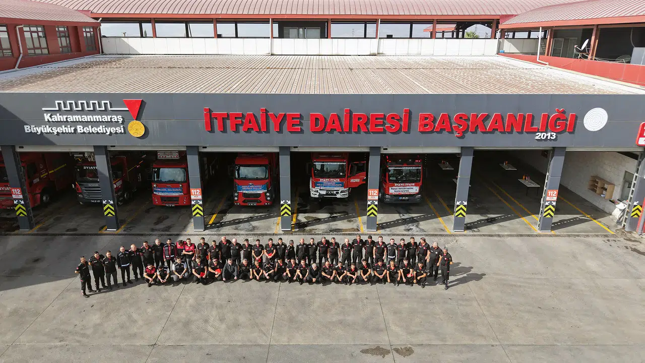 Kahramanmaraş’ta İtfaiye Haftası Törenle Kutlandı