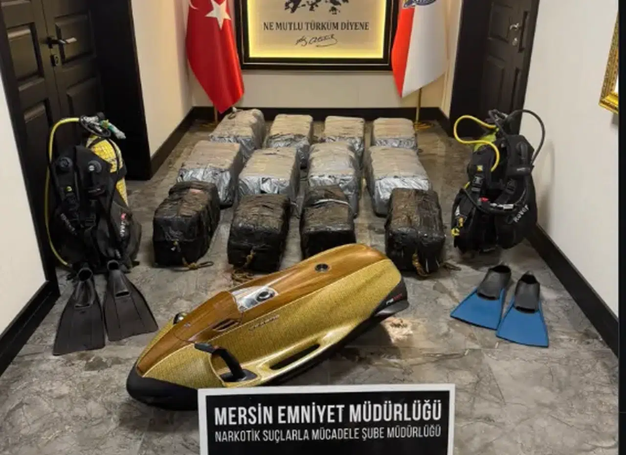 Mersin Limanı’nda Dev Uyuşturucu Operasyonu