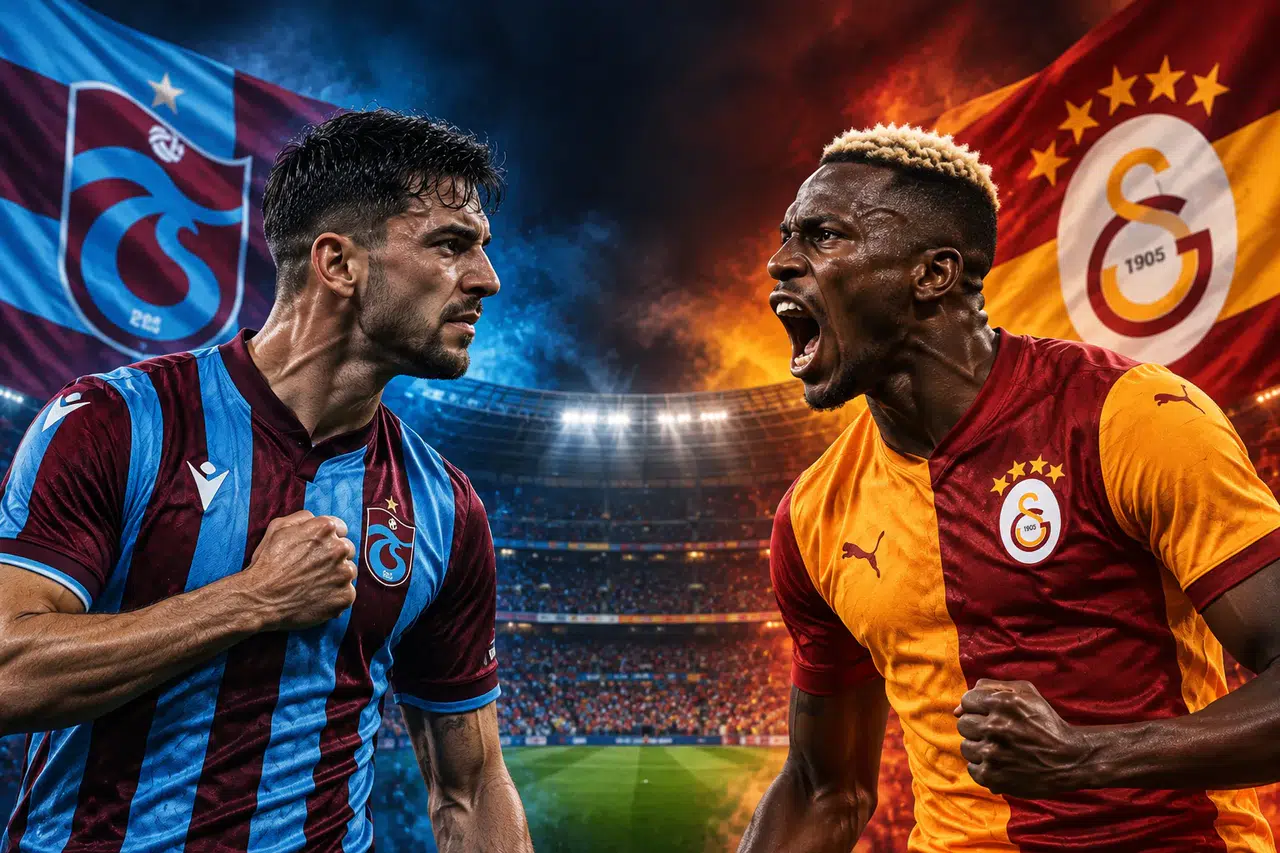 Trabzonspor-Galatasaray Maçında Geri Sayım Başladı
