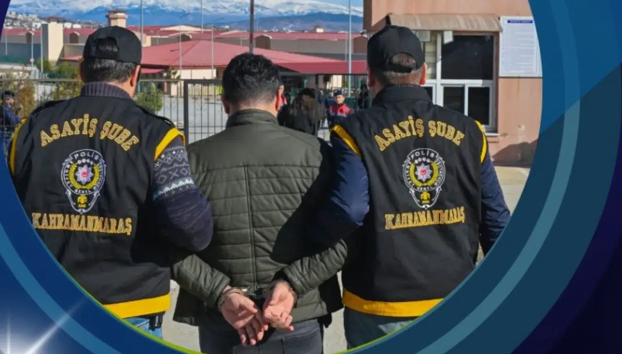 Kahramanmaraş’ta 38 Yıl Hapis Cezalı Firari Yakalandı
